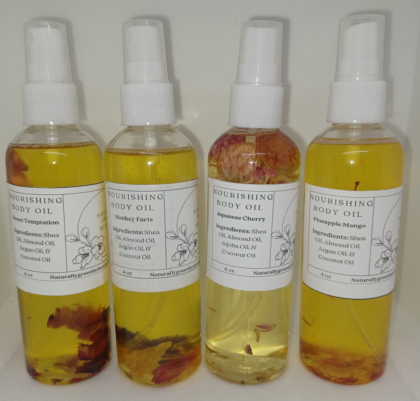 Scented Body oils (Women)