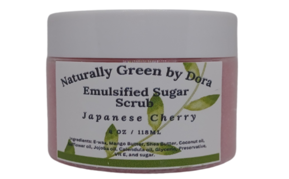 Emulsified Sugar Scrub