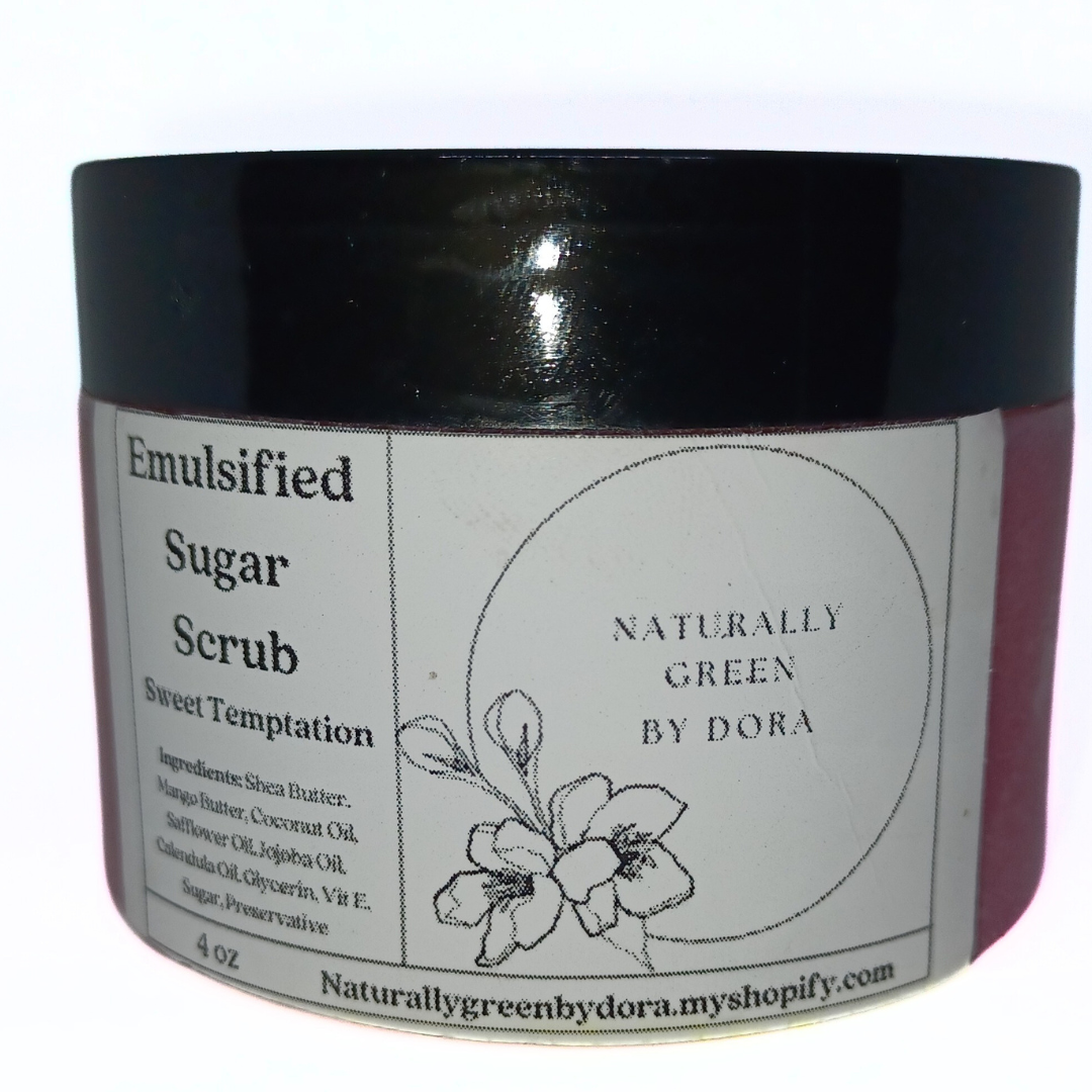 Emulsified Sugar Scrub