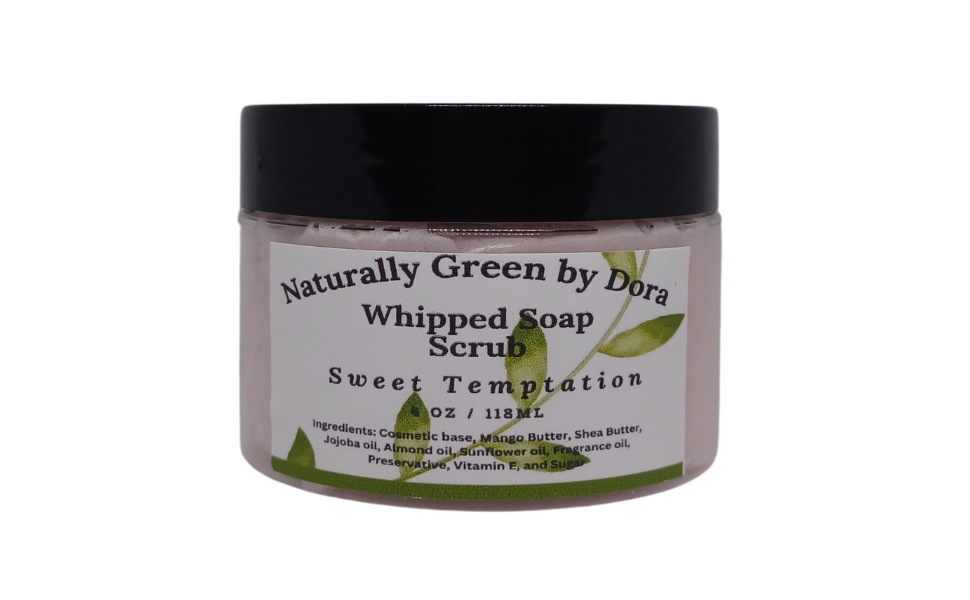 Whipped Soap Sugar Scrub